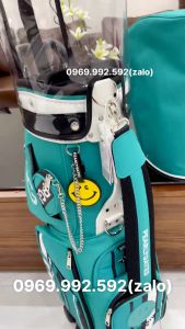 [Deal Hời] Túi đựng gậy golf Pearly gate bánh xe - Quà Tặng túi cầm tay mini có 2 cover.