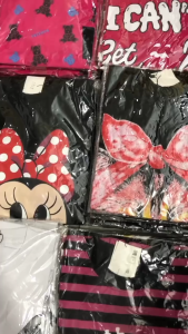 Atasan Tunik Hijab oversize Animasi Lengan 7/8 Bhn Cm24s Jumbo Wanita