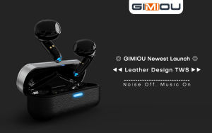 GIMIOU Tai nghe Bluetooth Tai nghe gắn tai không dây ban đầu chất lượng cao TWS in-ear Tai nghe chạy bộ tiếng ồn hủy bỏ tai nghe với micro cho iPhone Xiaomi Vivo Oppo