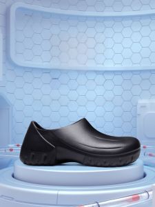 Casual Kitchen Chef Shoes for Men Waterproof Oil-resistant Non-slip Hotel Special Work Shoes Soft Bottom Professional Chef Boots