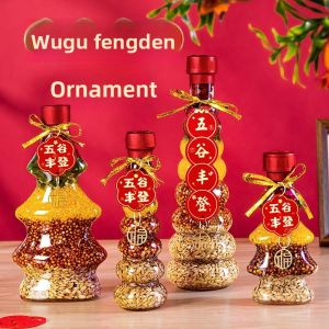 MONLEYTA | Rural Style Decorative Grain Pedestal For Moving House Ceremony Entrance Decoration Living Room Arrangement Glass Material