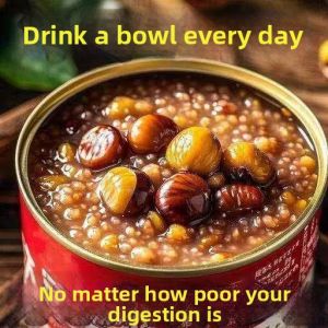 High Nutrition Ready-to-eat Chestnut Congee Large Gift Box