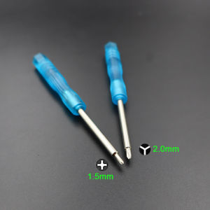 2/10PCS 1.5mm Cross Screwdriver& 2.0mm Y-Type Screwdriver For NDS NDSL NDSi Wii GBA GBC GBP GBM GBA SP Game Console Repair Tools