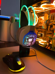 ONIKUMA X22 Wired Gaming Headset With Mic RGB Dynamic Light Gaming Headphones For PC Laptop