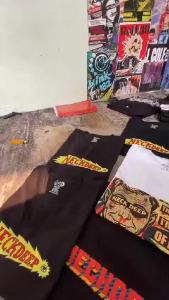 Kaos distro 3pcs Kaos pria Baju pria dewasa Atasan pria Lengan pendek Kaos oblong - D1-3pcs L