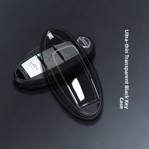 2023 Nissan Key Cover Thin Shell Suitable for 14th Generation Serena Qashqai Rogue Livina Vmotion 3.0 Car Interior Accessories
