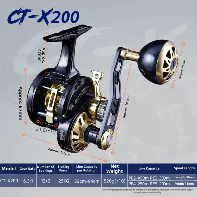 Nilure | All-Metal Spinning Reel 25kg