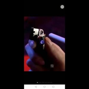 Original and High Quality Touch Sensor USB Rechargeable Windproof Flameless Electric Cigarette Lighter