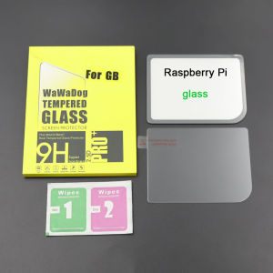 1Set For GB Game Console Display Screen Protector Lens Plastic Glass Screen Lens Cover +Tempered Glass Screen Protector