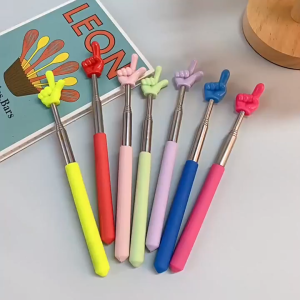 Que Chỉ Bảng Cho Giáo Viên Hình Ngón Tay Thước Chỉ Bảng Dài 68 cm Có Thể Thu Gọn Dụng Cụ Dạy -LUMBL