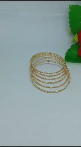 BISA DIBAYAR DITEMPAT GELANG KERONCONG DEWASA TITANIUM MOTIF GARIS SPASI PERHIASAN WANITA ELEGAN