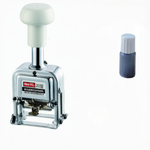 Automatic Manual Stamper Easy Reset Document Coding Device