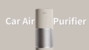 MeeGoo Car Air Purifier HEPA Activated Carbon Filter Remove Odors PM2.5 Smell Smoke Car Air Cleaner