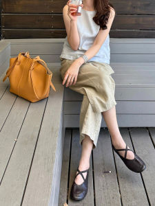 YUFUQING | Korean Style Blue Short Sleeve T-Shirt Top Set Women Summer New High Waist Loose Wide Leg Long Pants Two Piece Set Casual Wear