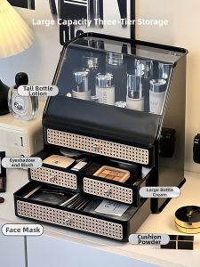 Elegant Dustproof Drawer-style Makeup Organizer