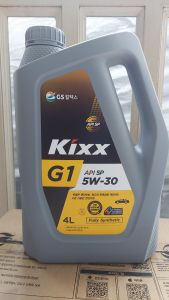 Dầu nhớt Kixx G1 5W30 can 4 lít