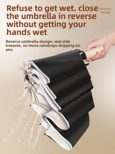 SAUIR | Sun Rain Umbrella UV Protection Windproof