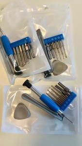 Screwdriver Set for Nintendo Switch Joy Con NES SNES N64 PSP 3DS New 3DSLL PS2 PS3 Xbox360 WII Steel Screwdriver Repair Tool Set