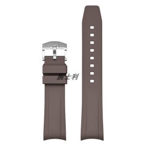 WANSHILI | Fluororubber Strap for TUDOR Black Bay 1985 Coke Circle GMT Bronze BB Arc 20mm Butterfly Clasp