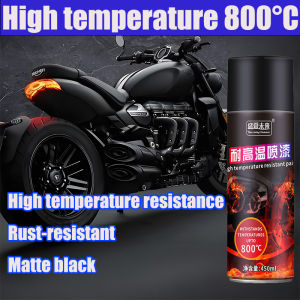 One spray lasting protection Withstands temperatures up to 800°C High Heat Spray Paint Anti-corrosion Anti-oxidation heat resistant paint spray paint