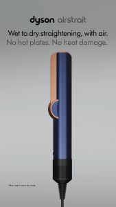Dyson Airstrait ™ straightener HT01 (Prussian Blue/Rich Copper)