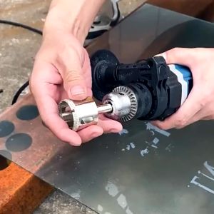 10PCS Set Mata Bor Kaca Keramik Granit Marmer Batu Porselen Diamond HSS Holesaw Pelubang 6mm - 30mm