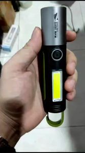 SENTER LED SMILING SHARK SD-0707A M60 - ZOOM LASER - JARAK JAUH - 4 MODE - MULTIFUNGSI - TYPE-C - TAHAN LAMA