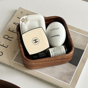 CHIGUASHAONV | Antique Style Wooden Organizer Cosmetic Storage Tray