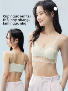 MiiOW | Áo ngực ren tai thỏ gợi cảm không dây cho nữ mùa hè 2025 Áo ngực không dây chống chảy xệ thoáng khí thoải mái