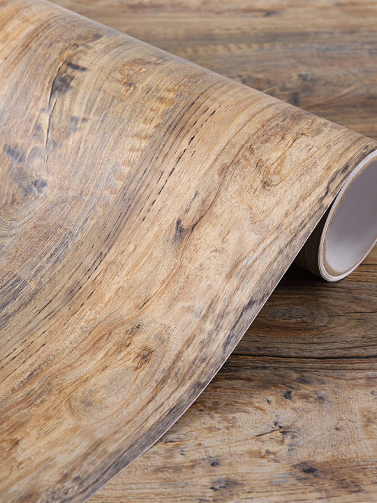 Imitation Wood Tree Grain ThreeDimensional Wood Grain Retro Wood Wall