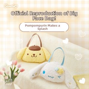 Sanrio | Character Themed Plush Face Bag Single Shoulder Crossbody