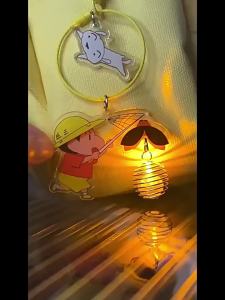 เรืองแสงหิ่งห้อย Keyfob คริลิคมูลค่าสูง ins ลมจี้ของขวัญสำหรับคู่รัก