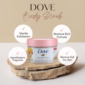 Dove Scented Exfoliating Body Scrub 298g | 425g