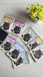 Magic Scratch Art Notebook for Kids DIY Rainbow Drawing Pad Book No-Mess Art Classroom Craft Activity Birthday Favor Gift Set