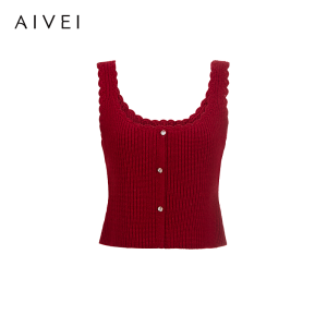 AIVEI | Summer Sweet and Cute Style Layerable Knitted Tank Top