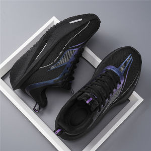 ORNGMALL Mens Lightweight Casual Sneakers - Breathable Cushioned EVA/TPR Sole Lace-Up Gym Shoes for Jogging Training Everyday - All-Season Performance Footwear with Non-Slip TPR Outsole Training Footwear Sporty Design Cushioned Support