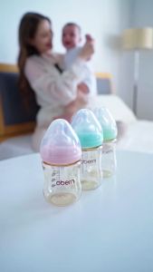 Oberni Bayi Botol Susu PPSU 150Ml 180Ml BPA Free Anti Tumpah Botol susu bayi newbornBotol Minum Bayi Botol Minum Anak PB01 Baby Feed Bottle
