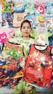 (7-75kg) TỔNG HỢP đồ bộ thun ÁO SÁT NÁCH BÉ TRAI chất thun thái in 3D mềm mịn mát không nhăn k0 xù lông k0  bay màu ( ngocthaomevabe )