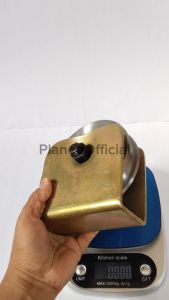 Roda Pagar Besi Super Besar 12cm Ornamen Pintu Pagar Besi Dorong