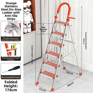 Multifunction Foldable Sturdy Ladder for Indoor Outdoor Use