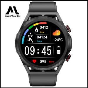 ET310 Smart Watch Blood Glucose Uric Acid Blood Lipid Monitoring Bluetooth Call Smartwatch ECG Monitoring Body Temperature Waterproof Fitness Tracker Smartband For Android And IOS
