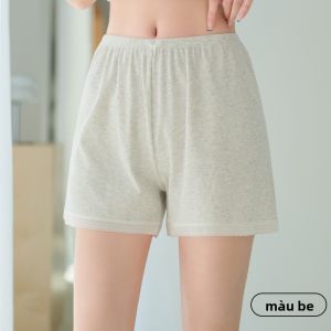 DUOLIANTI | Quần an toàn mùa hè mỏng cotton thoải mái cho nữ Quần lót ngắn ren viền không đường may rộng rãi mặc nhà