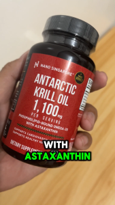 Antarctic Krill Oil 1100mg Phospholipid-Bound Omega-3S Astaxanthin - more EPA / DHA No Fishy Burp for Heart Health
