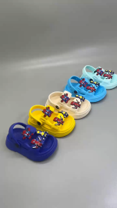 Divine Shoes [Size 20-25] Dulux 717 Sandal Anak Laki-Laki Karakter Super Hero Sandal Gunung Karet Anak Cowok Bahan EVA