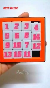 12 ชิ้น ของเล่นเลื่อนเลข ของเล่นฝึกทักษะ เรียงเลขของเล่น ของเล่นเด็ก ของเล่นแผง 12 Pcs