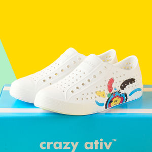 Crazy Ativ Couples Thong Sandals Men Women Beach Water Shoes Comfortable Lightweight Breathable EVA Slip-On Summer Shoes