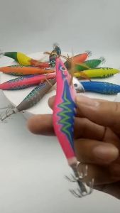 Tôm giả 3.5 3.0 2.5 có dạ quang phát sáng có bi bên trong câu mực loại vải dạ quang thu hút mực hiệu quả nhất