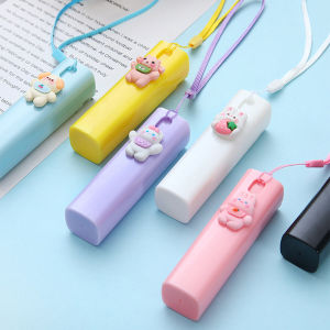 Yolanda【มีสินค้าในสต๊อก】 ขวดสเปรย์พกพา ขนาด 10ml ติดตัวการ์ตูนน่ารัก ฉีดพ่นง่าย มีสายคล้องมือ พกพาสะดวก Spray bottle