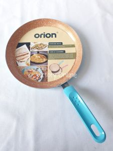 Wajan Datar / Crepes 24cm & 28cm Pan Anti Lengket Orion Crepe Pan Teflon Aluminium Ceramic Coating