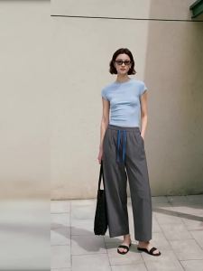 Quần Dài Mỏng Thoáng Hơi Form Rộng Cho Mùa Hè